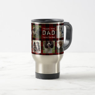 De Voyage Merci DAD 9 x Collage photo Mug Buffalo Plaid