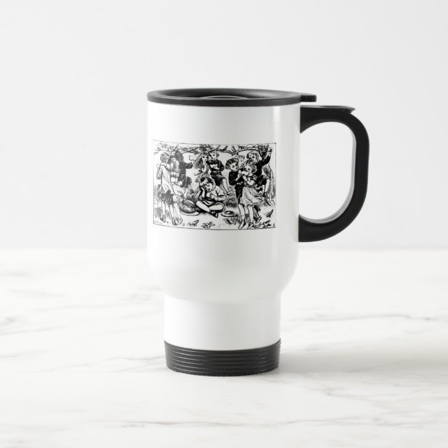 De Voyage Mère Goose Mug (Droite)