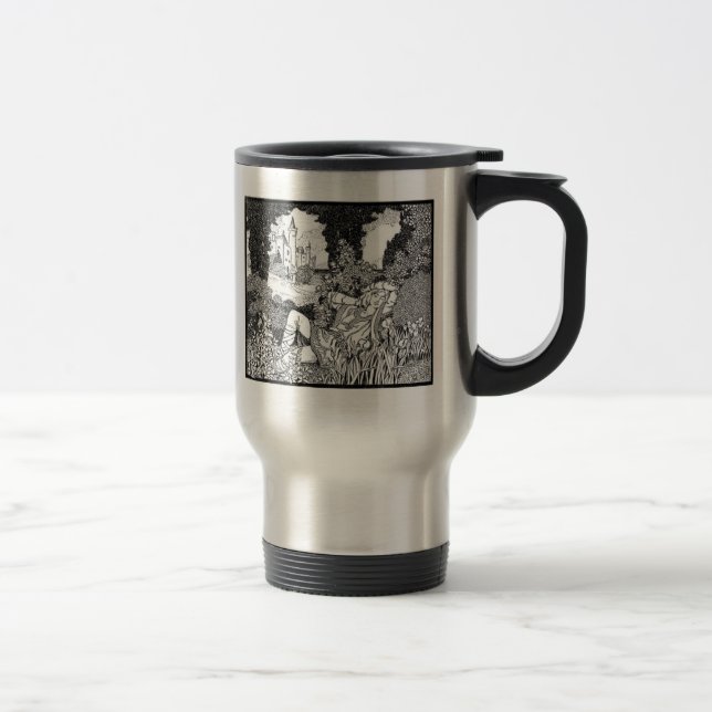 De Voyage Mode Moyen Age Mug (Droit)
