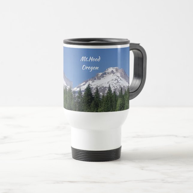 De Voyage Mt Hood du mont Hood Skibowl Travel Mug (Devant droit)