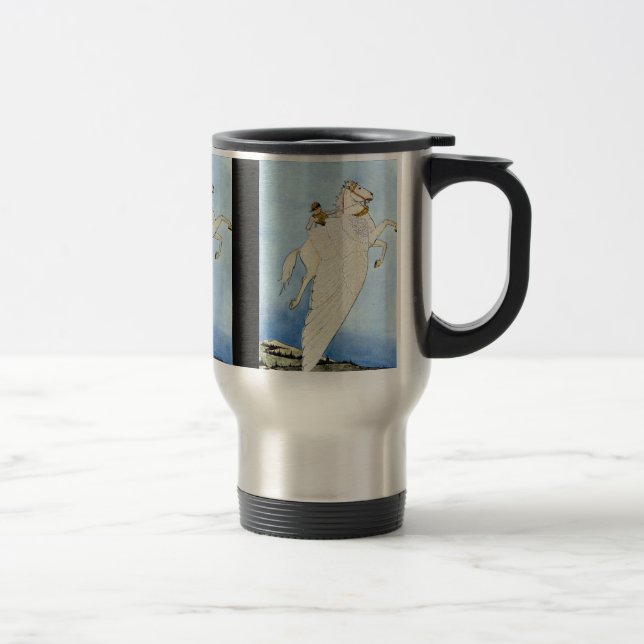 De Voyage Mug à cheval ailé (Droit)