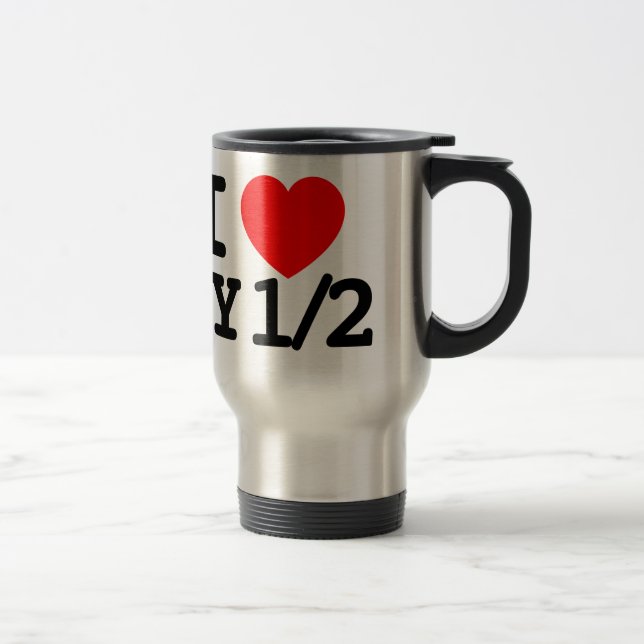 DE VOYAGE MUG AMOUR J'AIME MON AUTRE MOITIÉ (Droit)