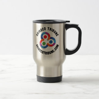 De Voyage Mug avec logo arrondi (nom + url)