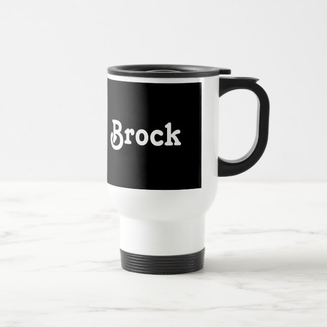 De Voyage Mug Brock (Droite)