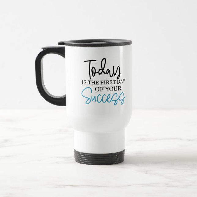 De Voyage Mug café motivationnel (Gauche)