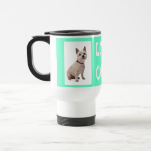 De Voyage Mug Café Vert Menthe Chien Love Cairn Terrier