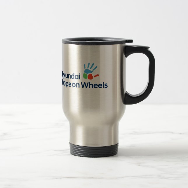 De Voyage Mug Commuter Hyundai & Hope On Wheels (Droit)