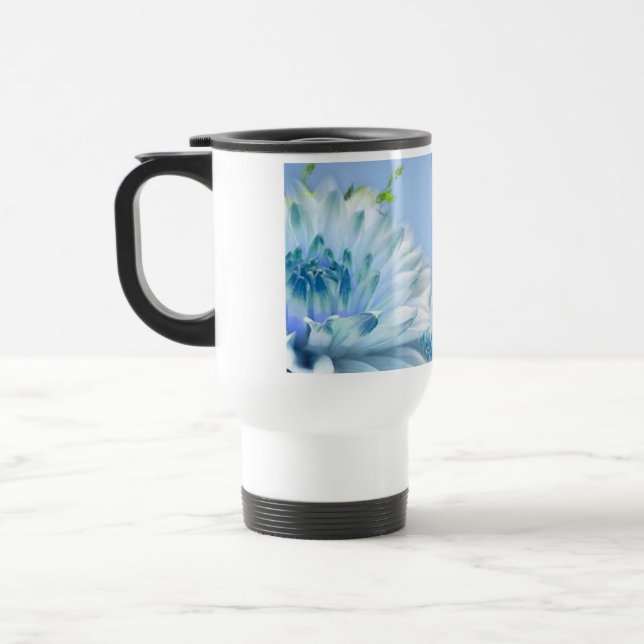 De Voyage Mug d'art floral esthétique (Gauche)