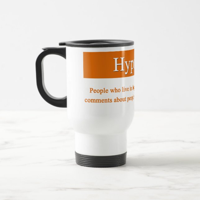 De Voyage Mug d'hypocrisie (Gauche)
