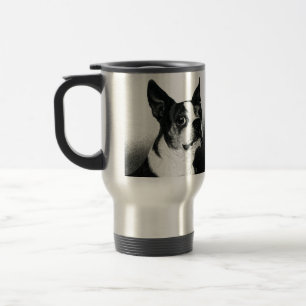 De Voyage Mug en acier Boston Terrier - "Boston Style"