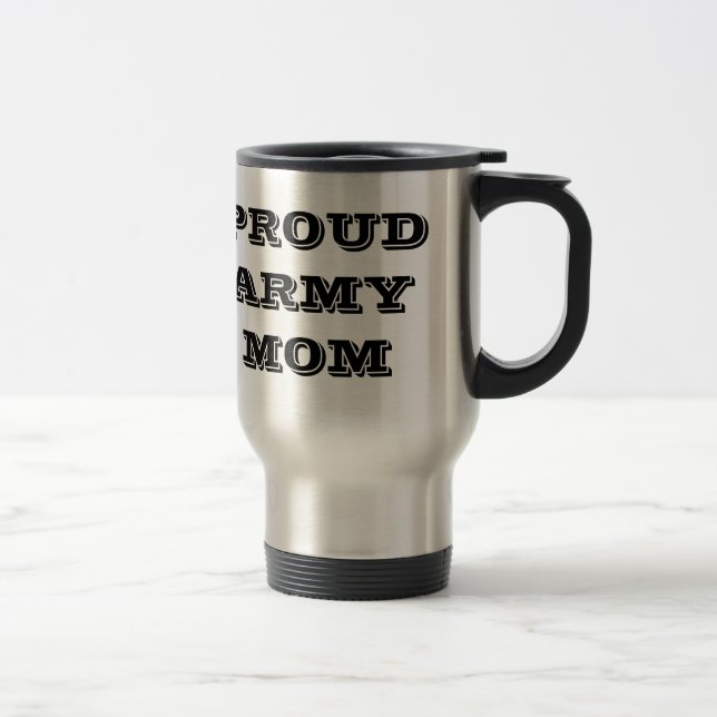 De Voyage Mug Fier Armée Maman (Droit)