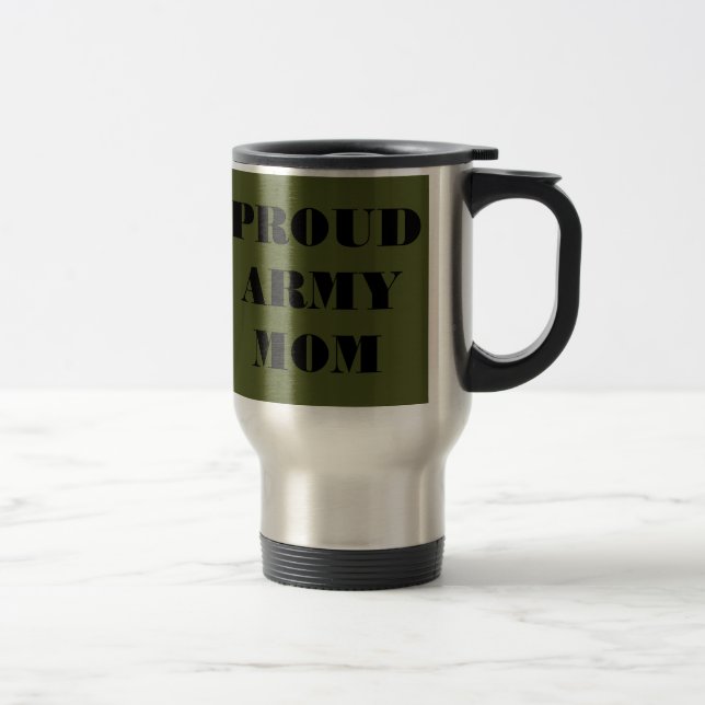 De Voyage Mug Fier Armée Maman (Droit)