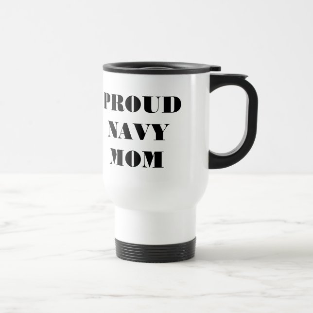 De Voyage Mug Fier Marine Maman (Droite)