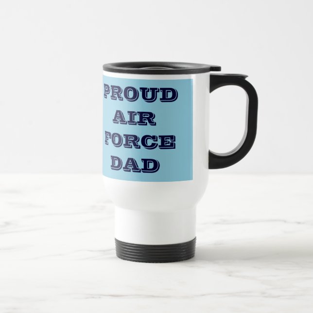 De Voyage Mug Fiers Air Force Papa (Droite)