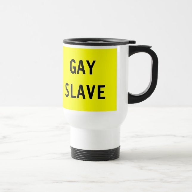 De Voyage Mug Gay Slave (Droite)