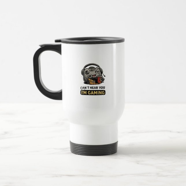 De Voyage Mug Graphique avec Humour Étrange et Mignon (Gauche)