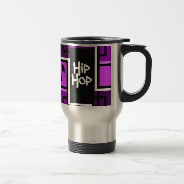 De Voyage Mug Hip hop - choisir style et couleur (Droit)