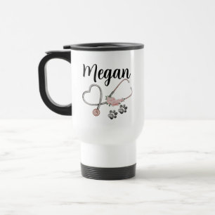 De Voyage Mug Infirmière Vétérinaire Personnalisé   Vétérina