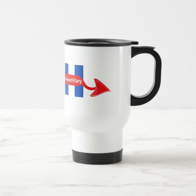 De Voyage Mug Jamais Hillary (Droite)