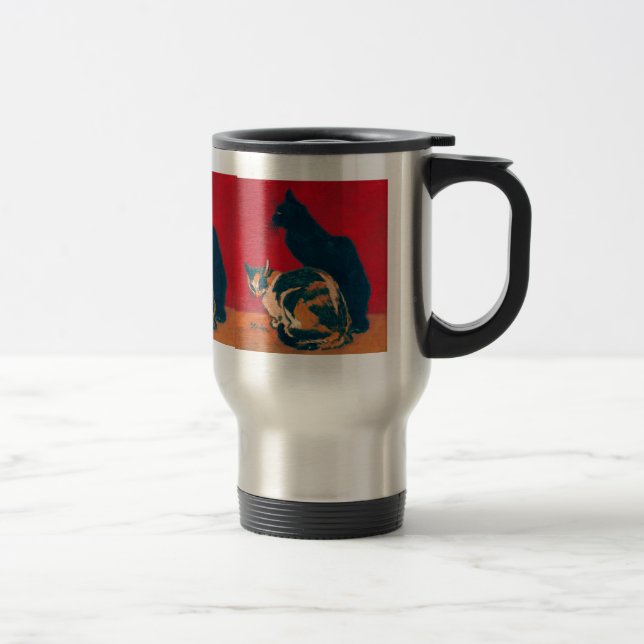 De Voyage Mug : Les Conversations par Theophile Steinlen (Droit)