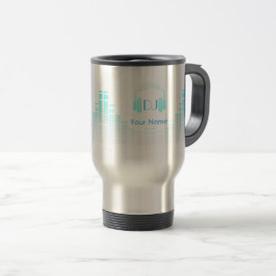 De Voyage Mug musicien Dj personnalisé