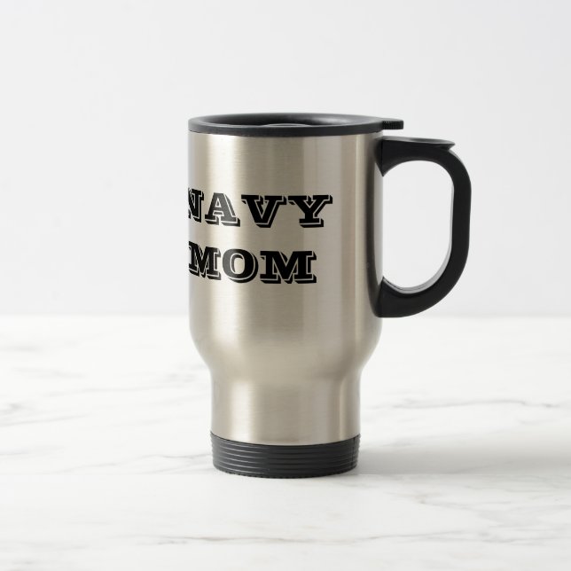 De Voyage Mug Navy Maman (Droit)