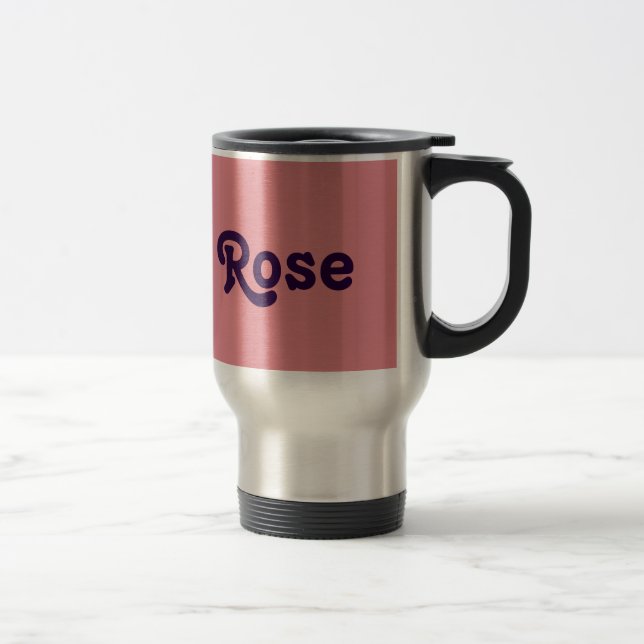 De Voyage Mug Rose (Droit)