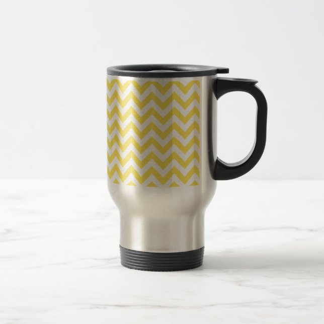 De Voyage Mug tendance Chevron Travel (Droit)