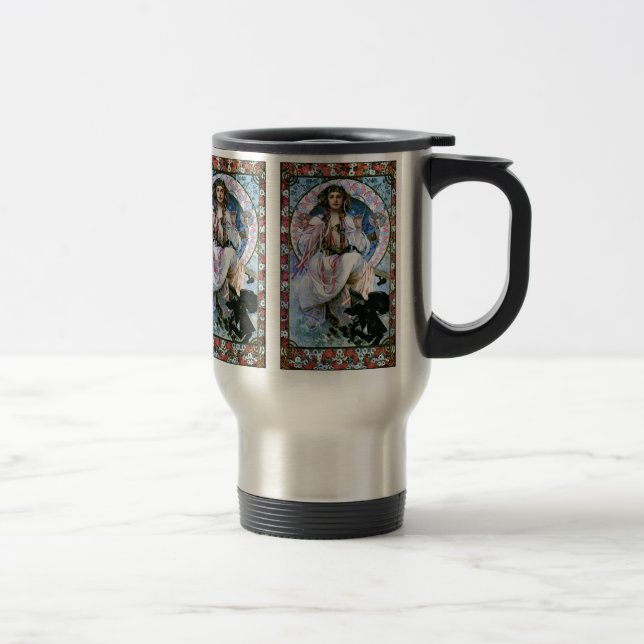 De Voyage Mug thermique : Mucha - Slavie - Sécession (Droit)