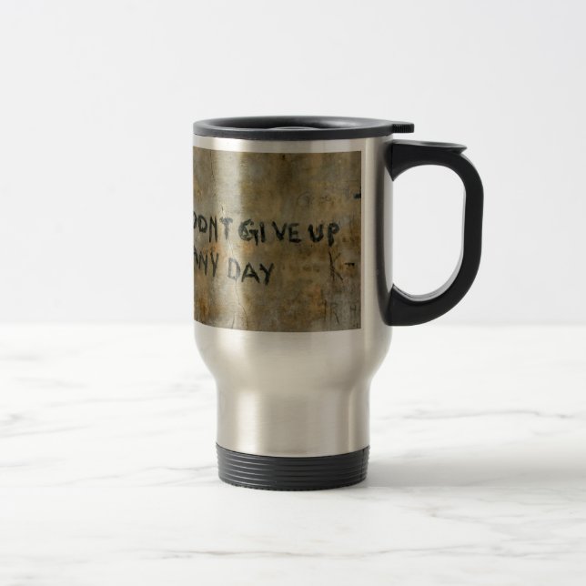 De Voyage N'abandonnez aucun jour - Mug (Droit)