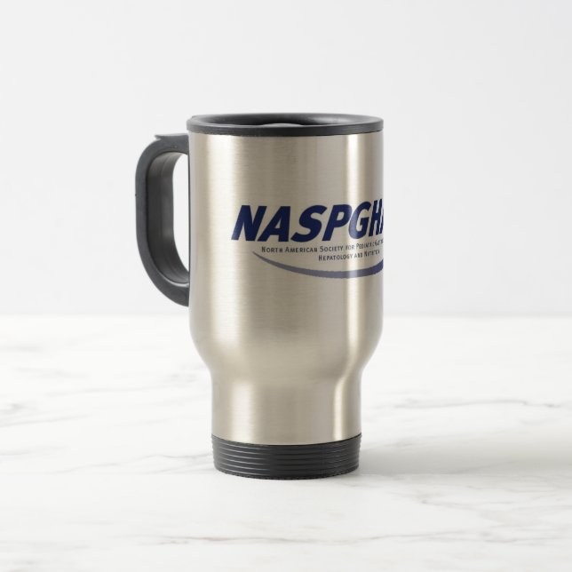De Voyage NASPGHAN Travel Mug (Devant gauche)