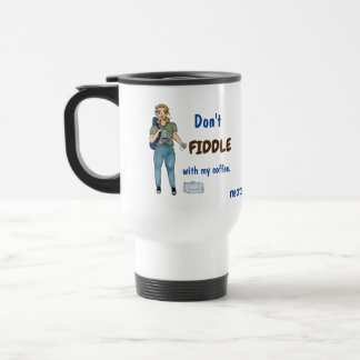 De Voyage Ne joue pas avec mon café. Mug