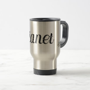De Voyage Nom personnalisable Travel Mug