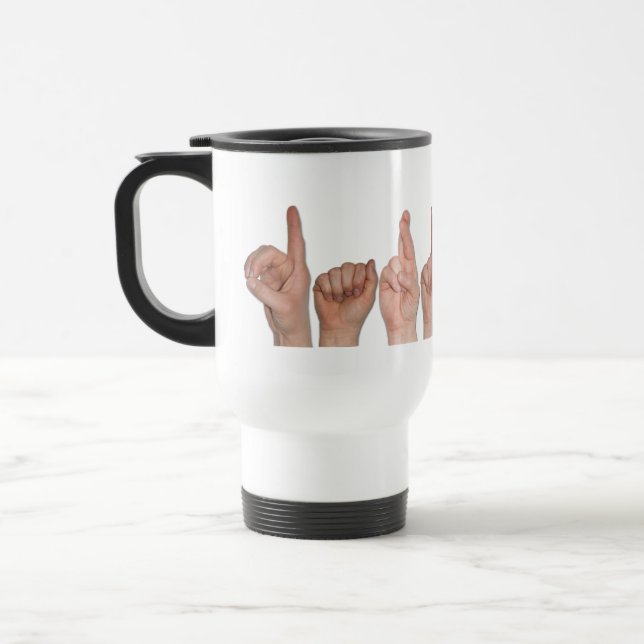 De Voyage Nommez votre Mug Darlene (Gauche)