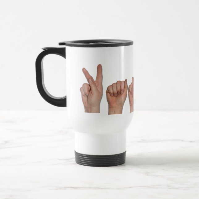 De Voyage Nommez votre Mug Kathi (Gauche)