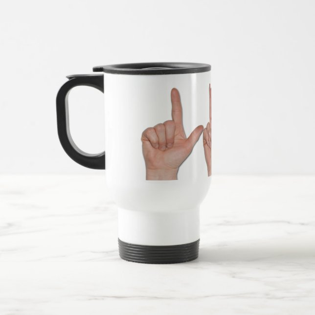 De Voyage Nommez votre Mug Luke (Gauche)