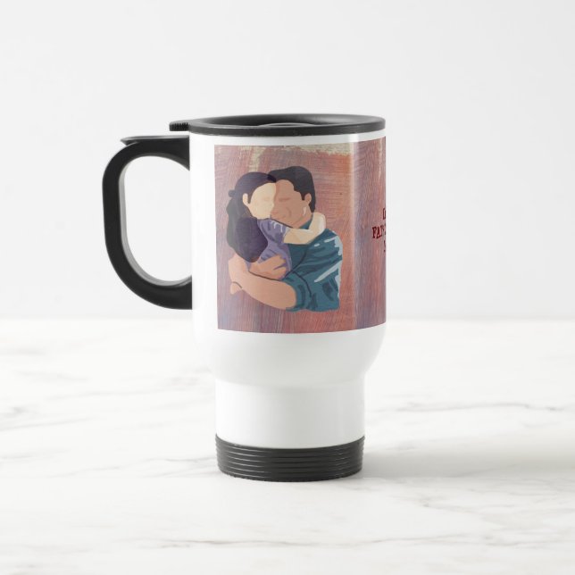 De Voyage PÈRE ET FILLE HUG Mug (Gauche)
