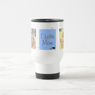 De Voyage Photo Blue&Memorial moderne Mère's Day Travel Mug