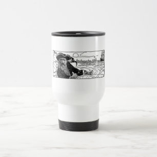 De Voyage Pirate Capitaine Travel Mug