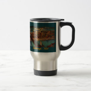 De Voyage Pittsburgh Par Moonlight Travel Mug