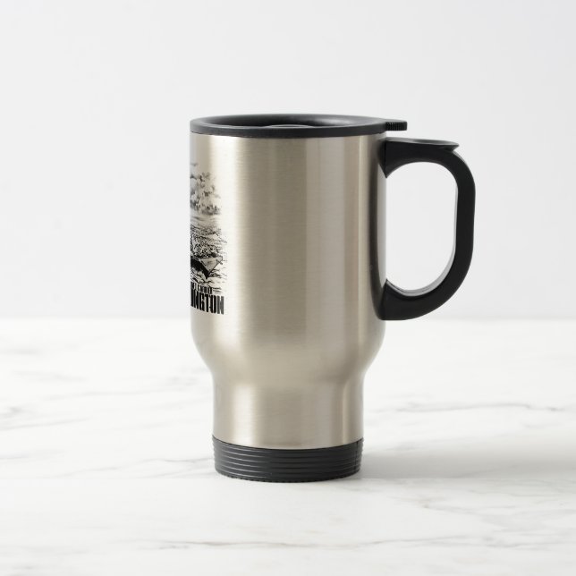 De Voyage Porte-avions Lexington Mug (Droit)