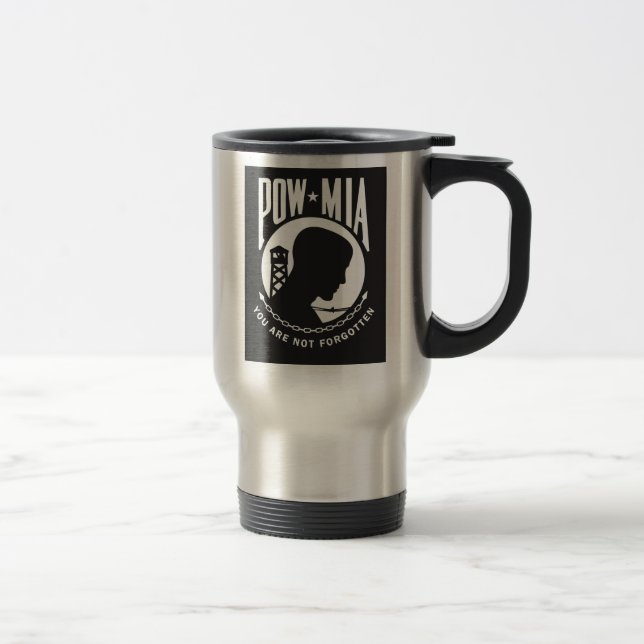 De Voyage POW MIA Travel Mug (Droit)