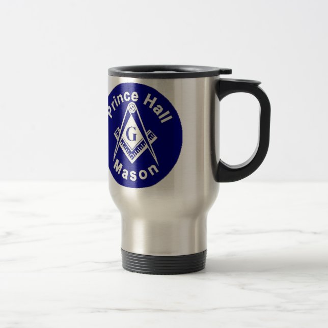 De Voyage Prince Hall Masonic Travel Mug (Droit)