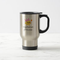 Princesse végétarienne Travel Mug