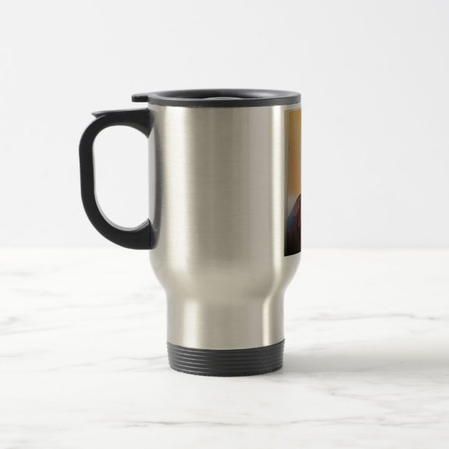 De Voyage Racquel Evans. Mug (Gauche)