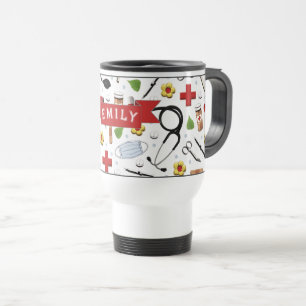 De Voyage RN Nurse Graduation Travel Mug