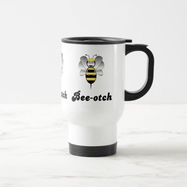 De Voyage Robobee Bumble Bee Bee-otch Mug (Droite)
