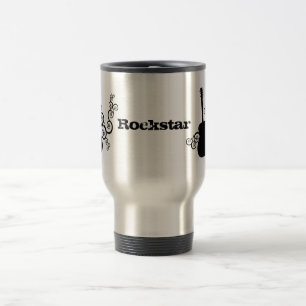 De Voyage Rockstar Guitar Mug