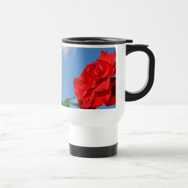 De Voyage Rosa Don Juan avec le ciel bleu Mug (Droite)