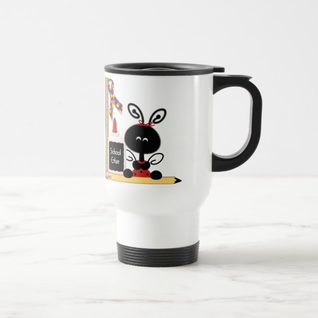 De Voyage Sensibilisation sur l'autisme 8 Mug (Droite)